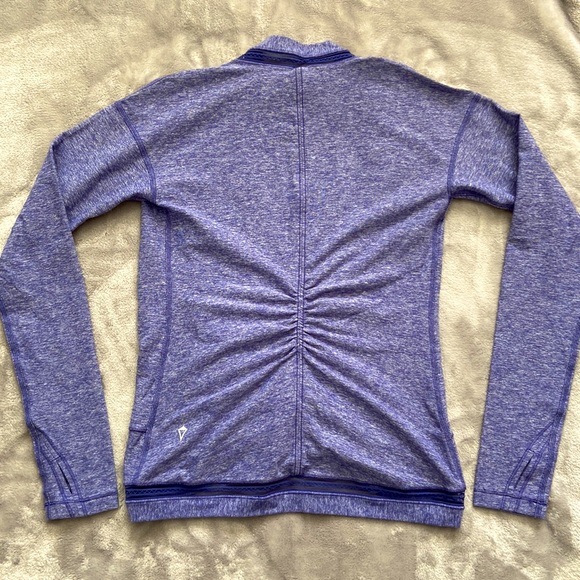 Ivivva by Lululemon On The Move wrap with front knot and lace trim size 12 - Picture 5 of 5
